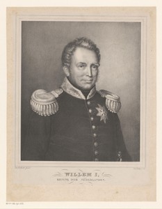 Portret van Willem I, koning der Nederlanden