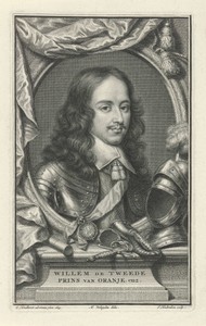 Portret van Willem II, prins van Oranje