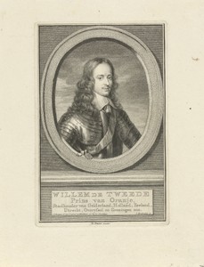 Portret van Willem II, prins van Oranje