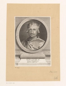 Portret van Willem II van Engeland