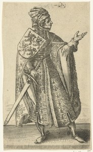 Portret van Willem III de Goede, graaf van Holland en Henegouwen