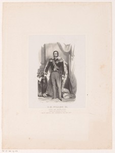 Portret van Willem III, koning der Nederlanden