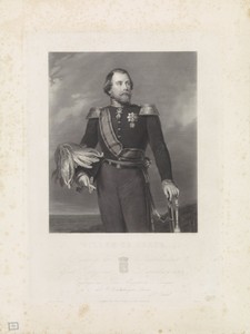 Portret van Willem III, koning der Nederlanden