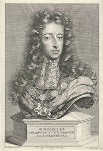 Portret van Willem III, prins van Oranje-Nassau, koning van Engeland