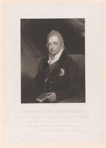 Portret van Willem IV Hendrik, koning van Engeland