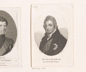 Portret van Willem IV Hendrik, koning van Groot-Brittannië en Hannover