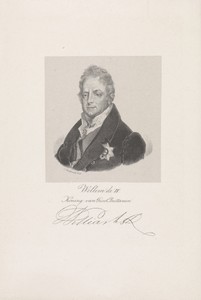 Portret van Willem IV, koning van het Verenigd Koninkrijk