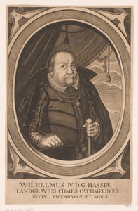 Portret van Willem IV van Hessen-Kassel