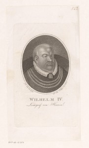 Portret van Willem IV van Hessen-Kassel