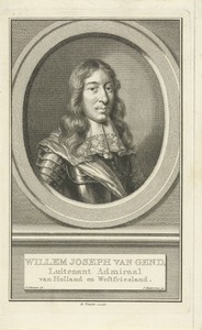 Portret van Willem Joseph baron van Gendt