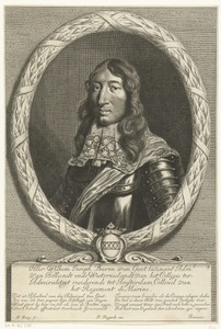 Portret van Willem Joseph Baron van Ghent