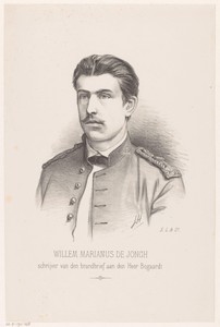 Portret van Willem Marianus de Jongh