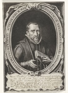 Portret van Willem Teelinck