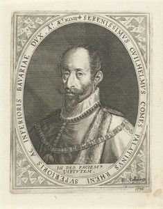 Portret van Willem V de Vrome van Beieren