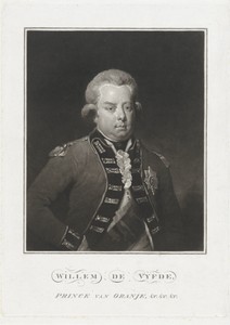 Portret van Willem V, prins van Oranje en Nassau