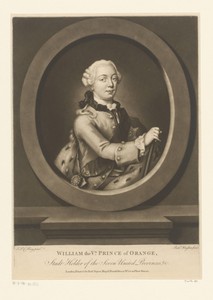 Portret van Willem V, prins van Oranje-Nassau