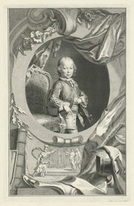 Portret van Willem V, prins van Oranje-Nassau