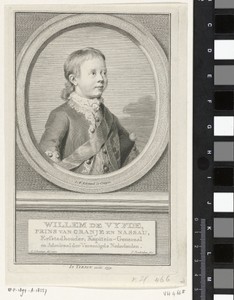 Portret van Willem V, prins van Oranje-Nassau