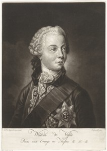 Portret van Willem V, prins van Oranje-Nassau