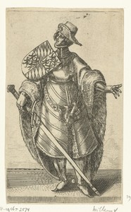 Portret van Willem V van Holland, graaf van Holland en Zeeland