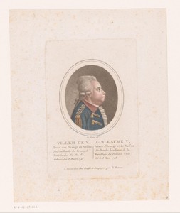 Portret van Willem V van Oranje-Nassau
