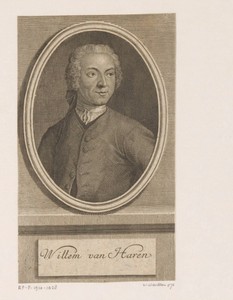 Portret van Willem van Haren