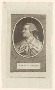 Portret van William Henry Cavendish-Bentinck
