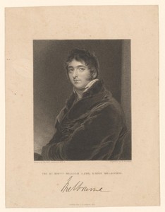 Portret van William Lamb