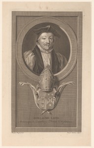 Portret van William Laud, aartsbisschop van Canterbury