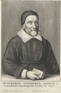 Portret van William Oughtred