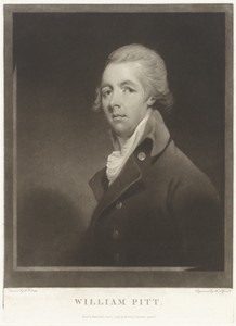 Portret van William Pitt