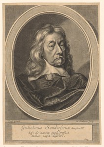 Portret van William Sanderson