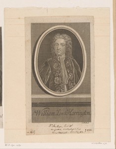 Portret van William Stanhope, Earl of Harrington