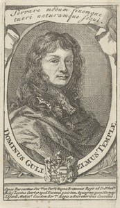 Portret van William Temple, staatsman en diplomaat