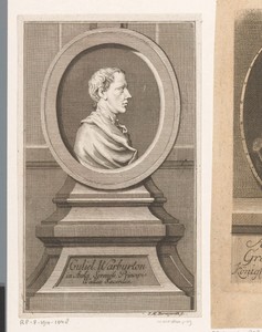 Portret van William Warburton