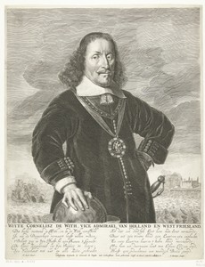 Portret van Witte Cornelisz de With