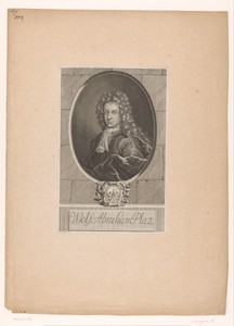 Portret van Wolf Abraham Platz