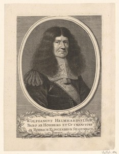 Portret van Wolf Helmhard von Hohberg