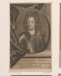 Portret van Wolff Christoph von Hackeborn