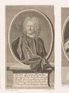 Portret van Wolff Georg Marche