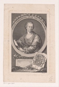 Portret van Wolfgang Christoph von Uiberacker