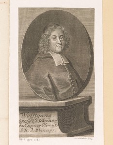 Portret van Wolfgang Hanibal von Schrattenbach