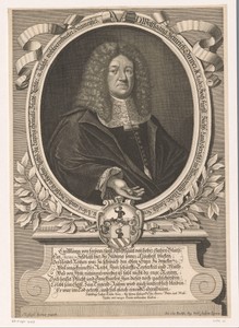 Portret van Wolfgang Heinrich Drewer