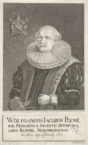 Portret van Wolfgang Jakob Pömer
