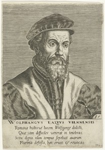 Portret van Wolfgang Lazius