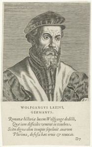 Portret van Wolfgang Lazius