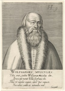Portret van Wolfgang Musculus