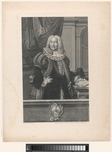 Portret van Wolfgang Sigismund Holzschuher von Aspach und Harrlach auf Thalheim