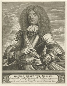 Portret van Wolrat, graaf van Nassau-Usingen