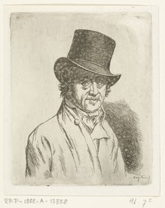 Portret van Wouterus de Nooy